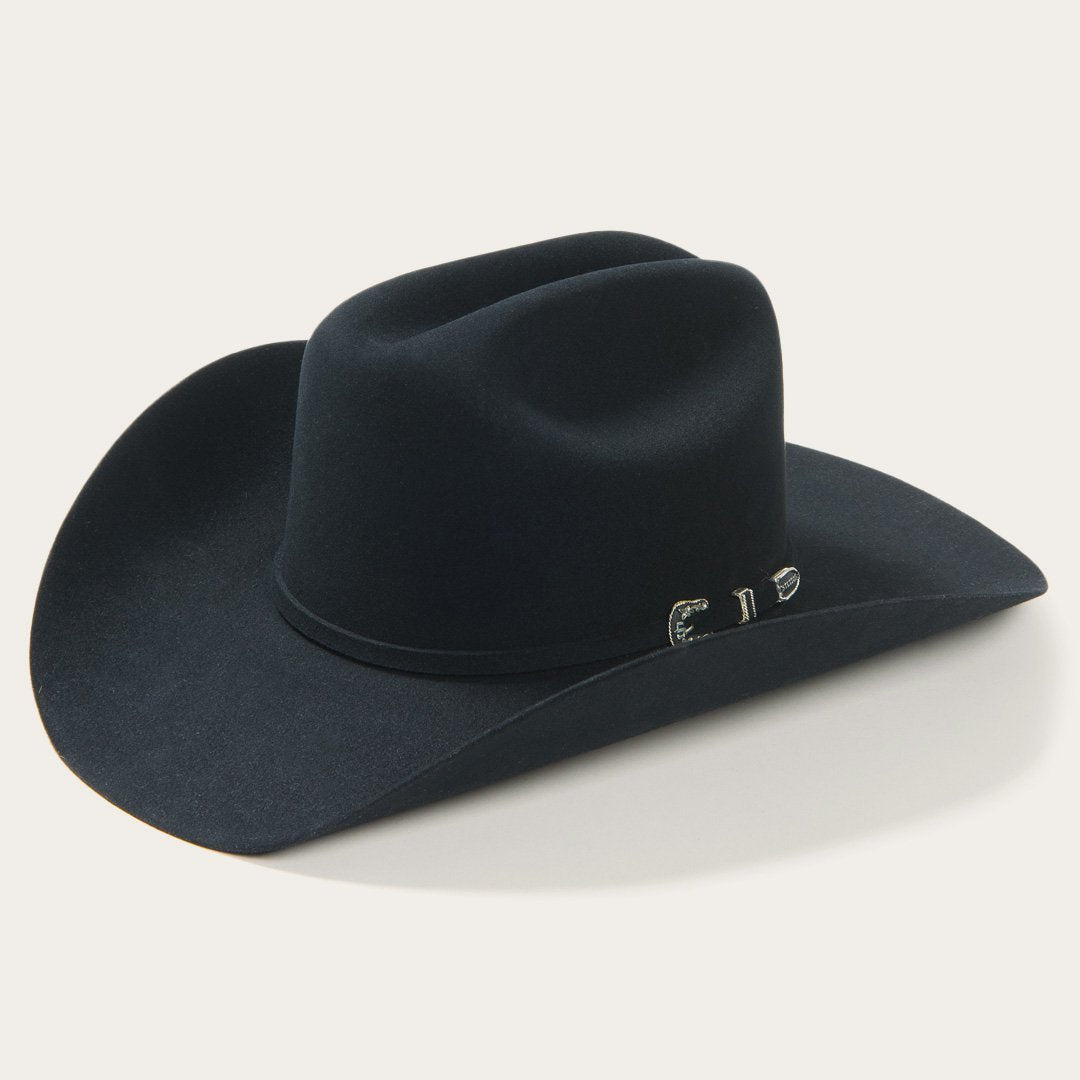 Punk Cowboy Hat - Black