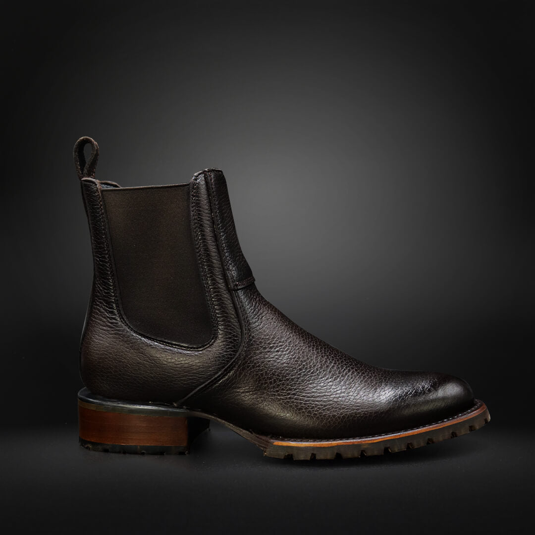 Deerskin Cowboy Boots