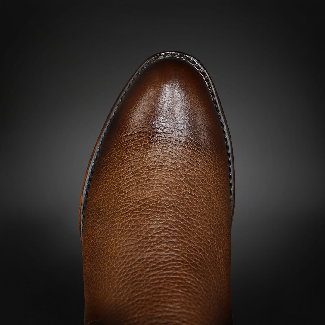 Deerskin Cowboy Boots