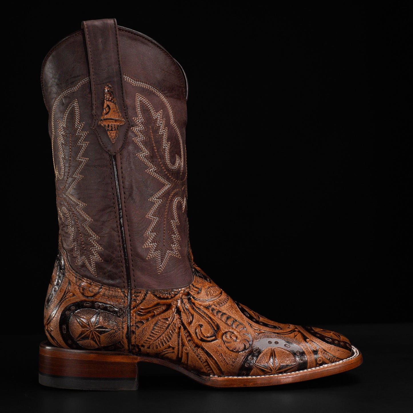 NEW Hand Tooled Boots – Square Toe