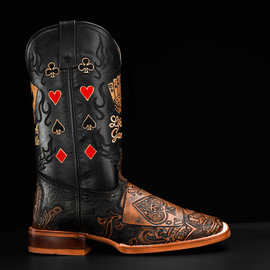 “The Gambler” Boots – Square Toe