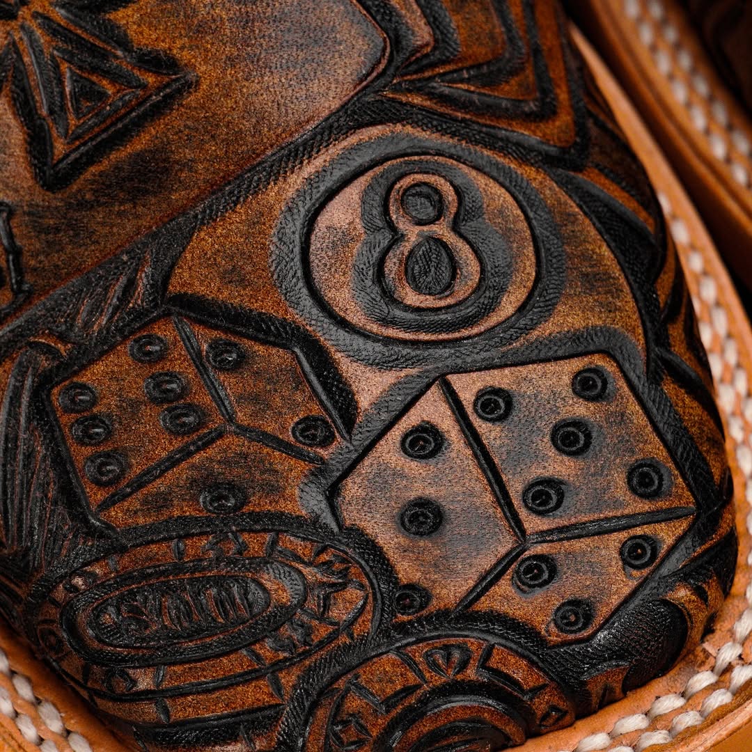 Classic Cowhide Cowboy Boots
