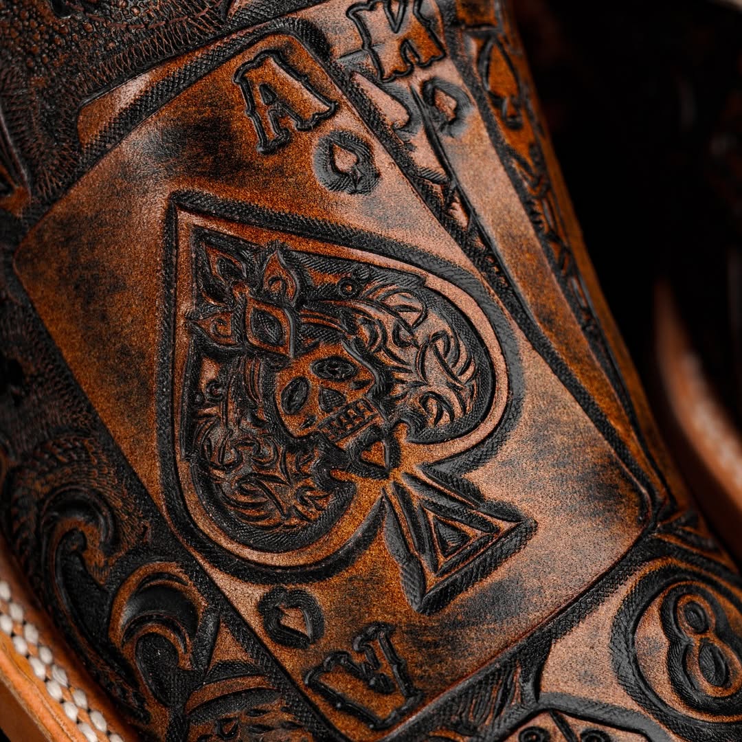Classic Cowhide Cowboy Boots