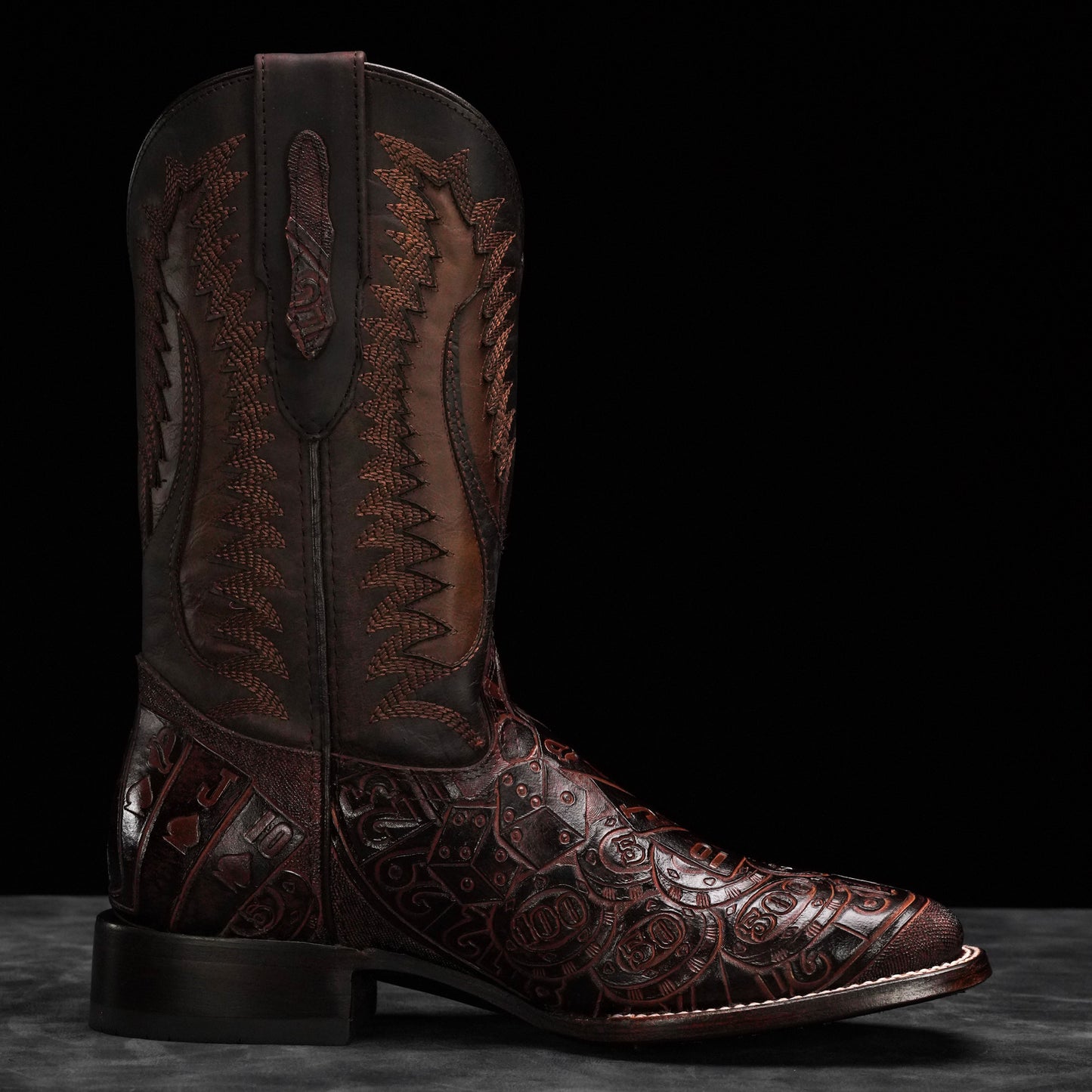 “The Gambler” Boots – Square Toe