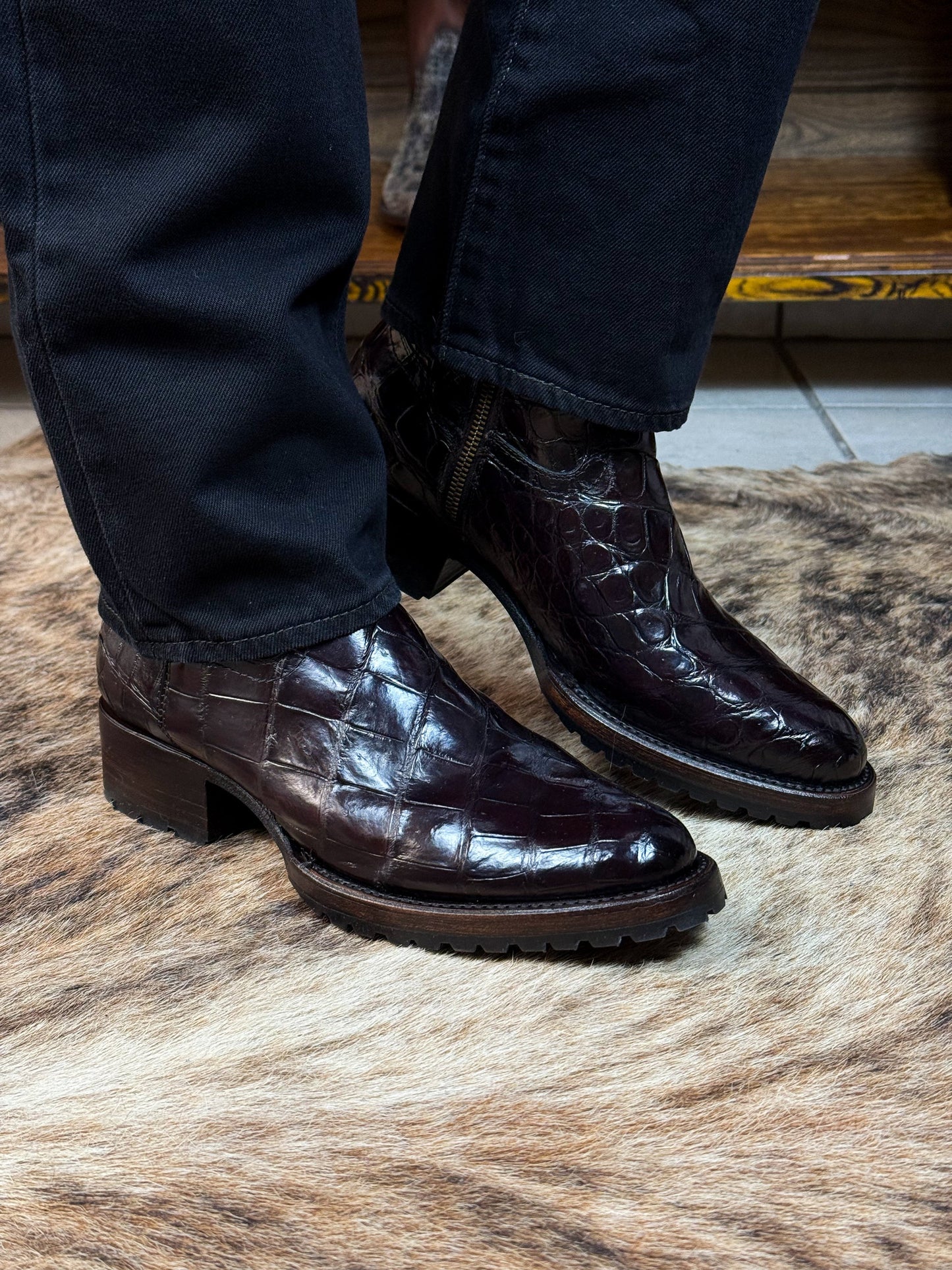 Exclusive Classic Crocodile Boots