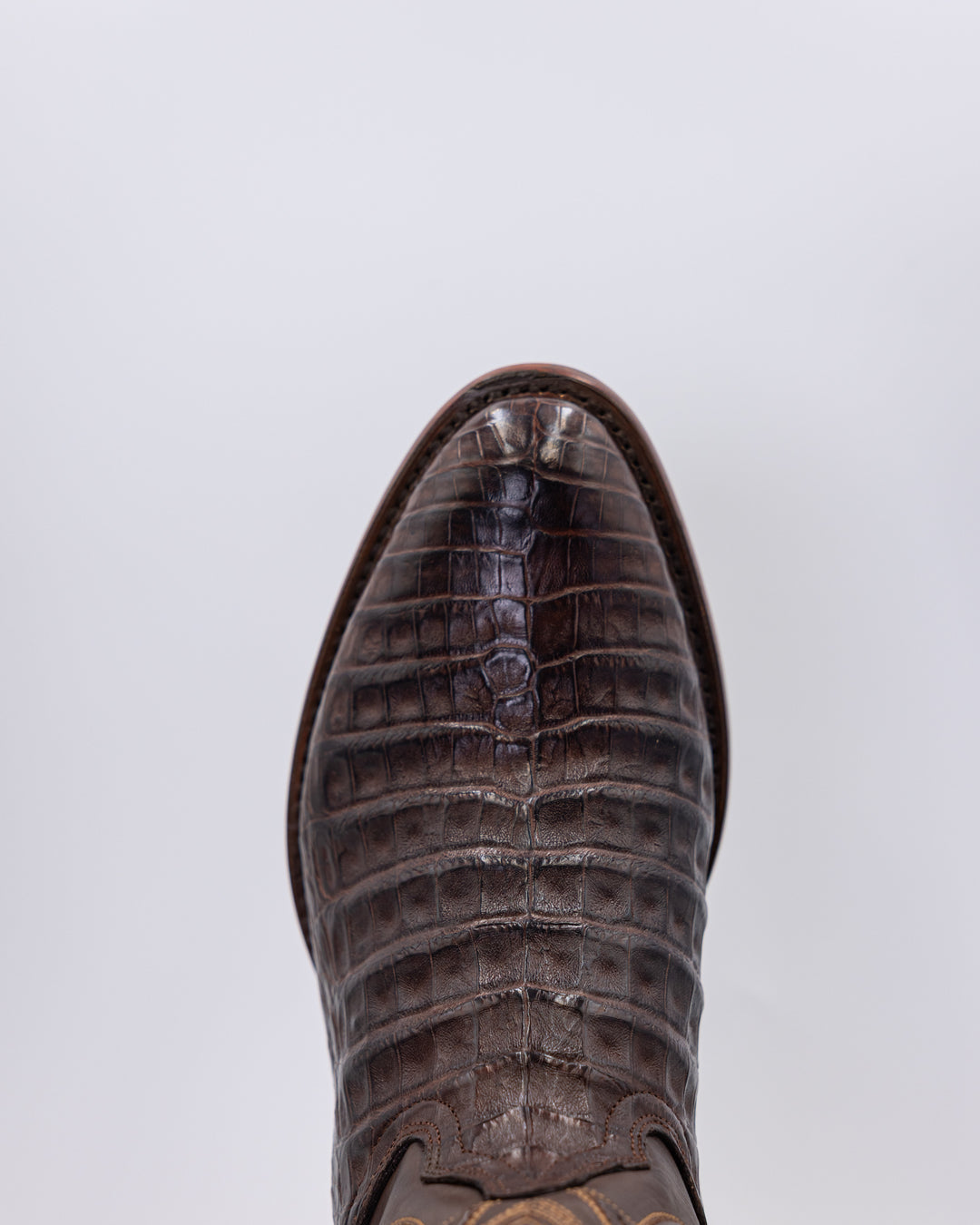 Jesse Espresso Caiman Boot