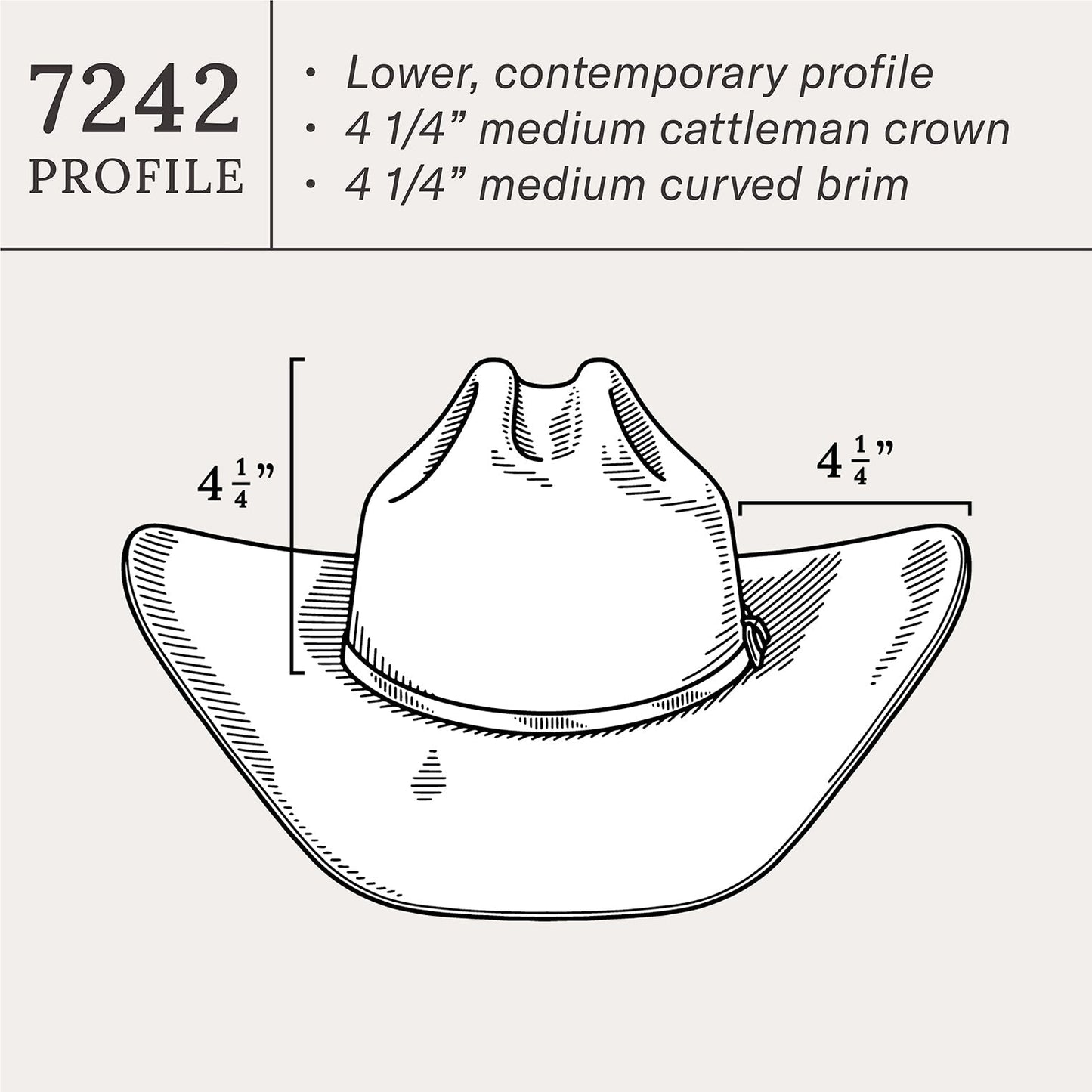 Pure Cowboy Hat - Sahara