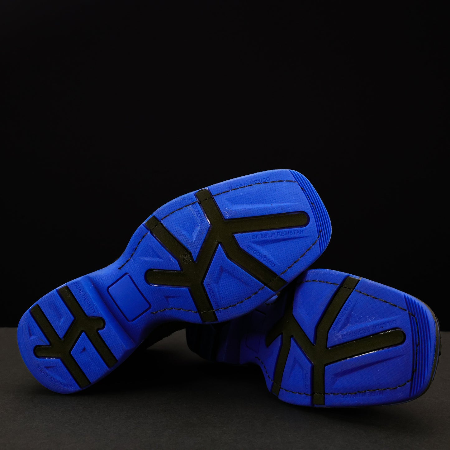 Black Basketweave Leather Botin - 3D Sole Composite Toe