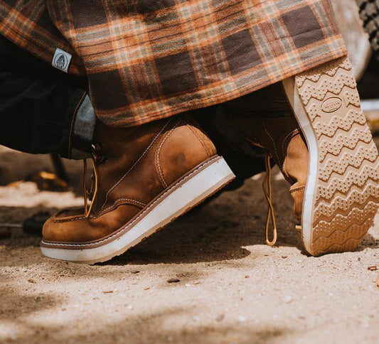 Magnolia Sided Zip Safe Work Boots