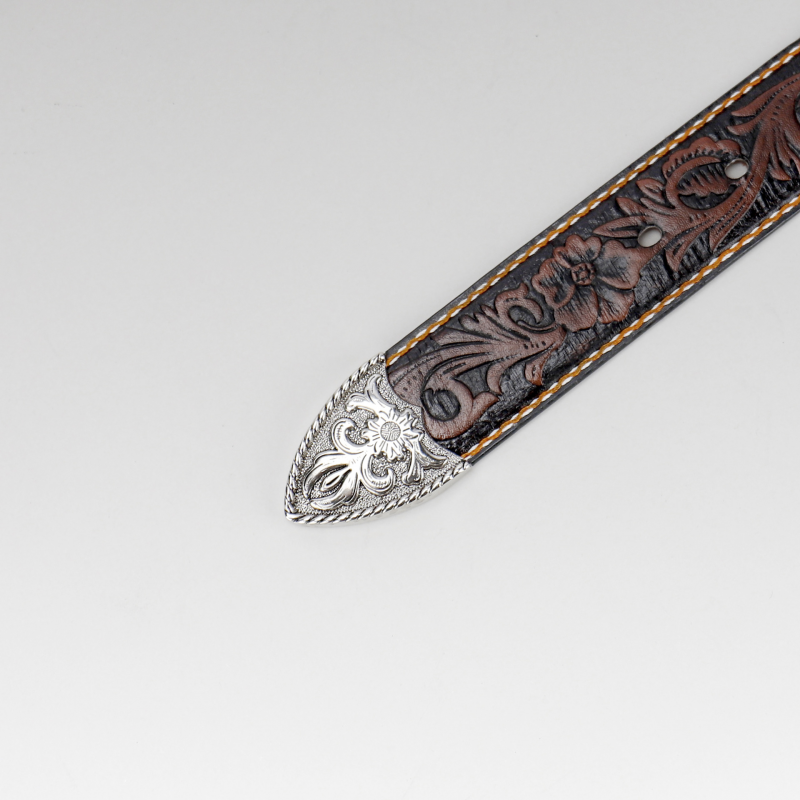 Retro Three-Dimensional Pattern Belt