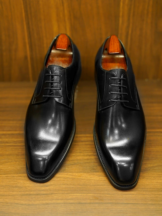 Men's Black Derby Shoes
