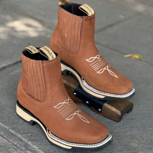 Handcrafted Elegance Western Cowboy Boots