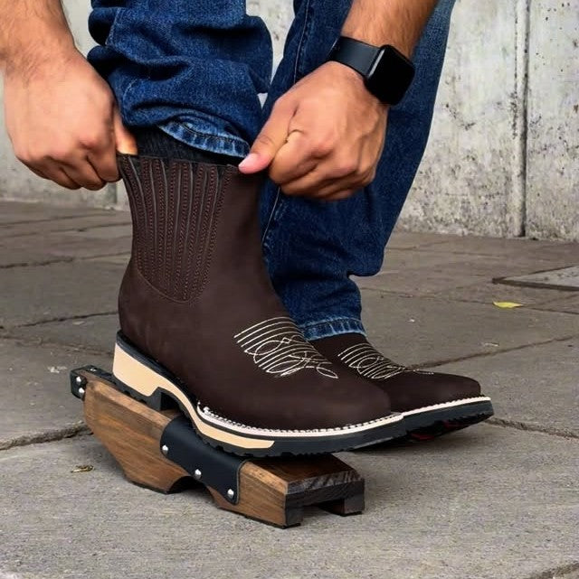 Handcrafted Elegance Western Cowboy Boots