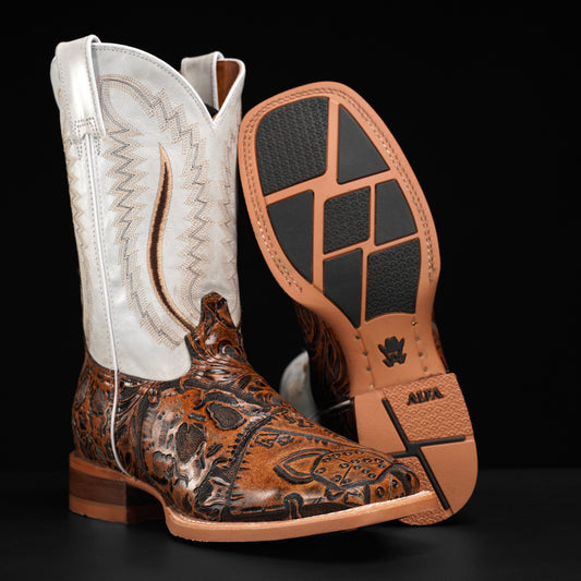 “The Dead Man’s Hand” Classic Cowboy Boots – Square Toe