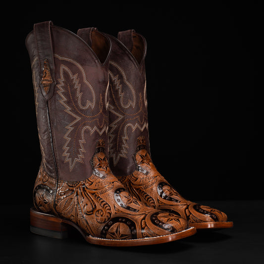 NEW Hand Tooled Boots – Square Toe