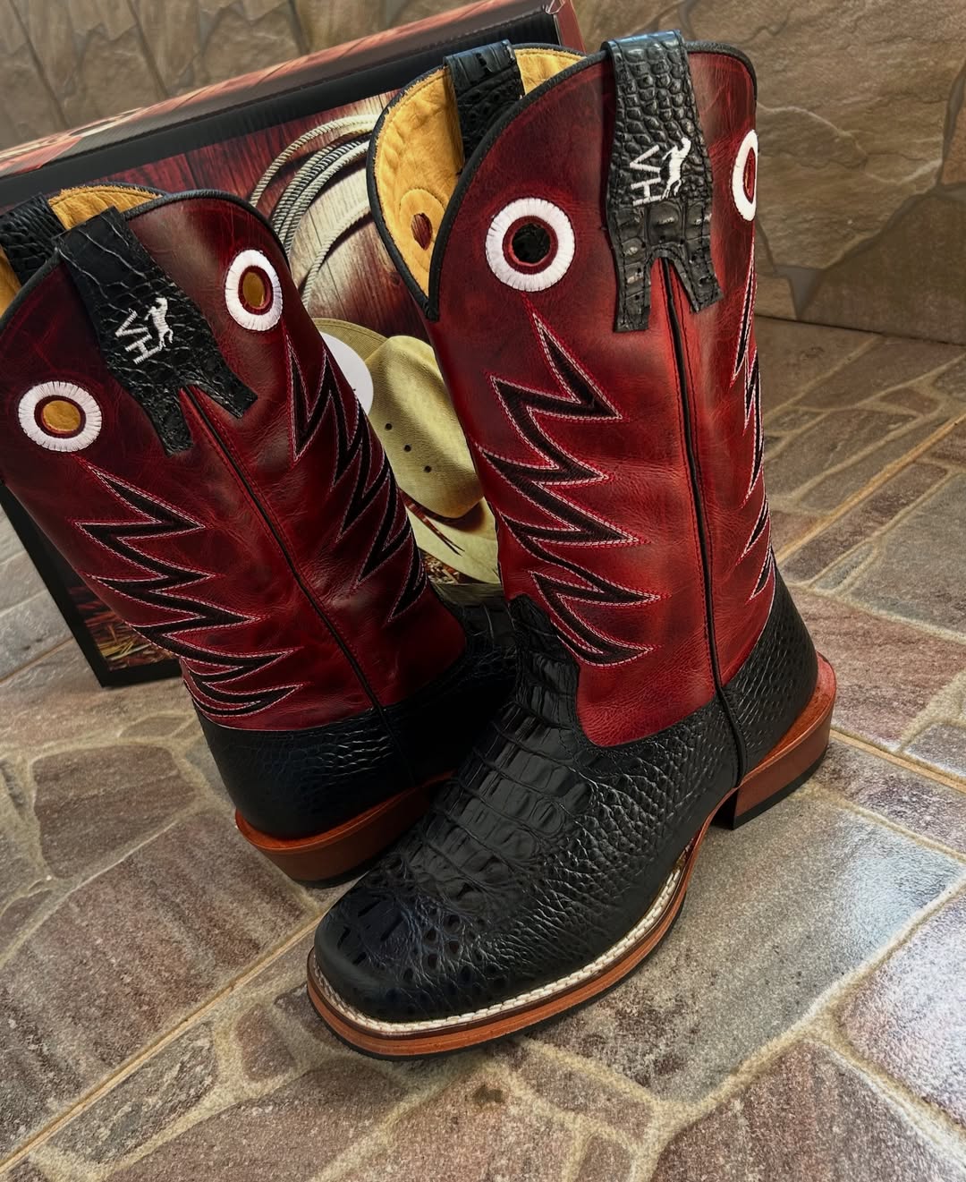 Men's Texan Country Embroidery Boot