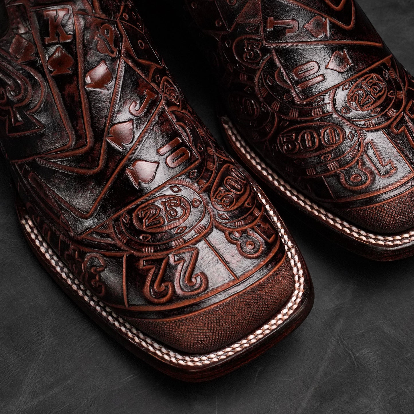 “The Gambler” Boots – Square Toe