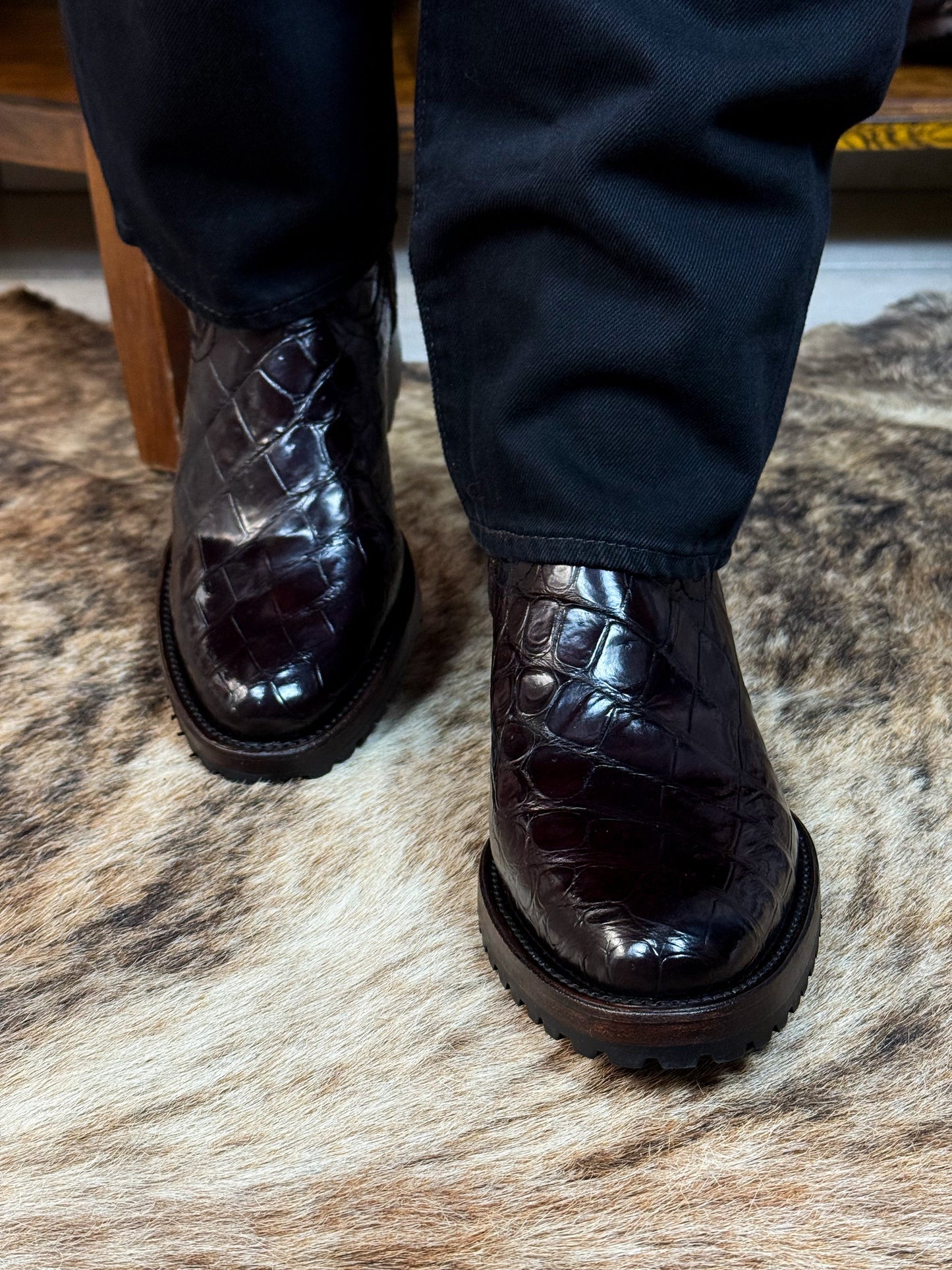 Exclusive Classic Crocodile Boots