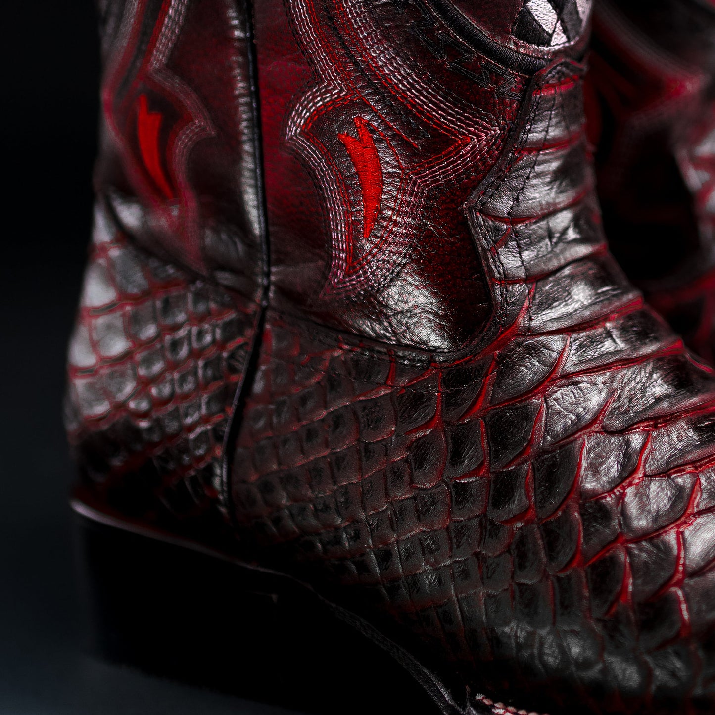 Men's VIPER Python Tribute Square Toe Cowboy Boot