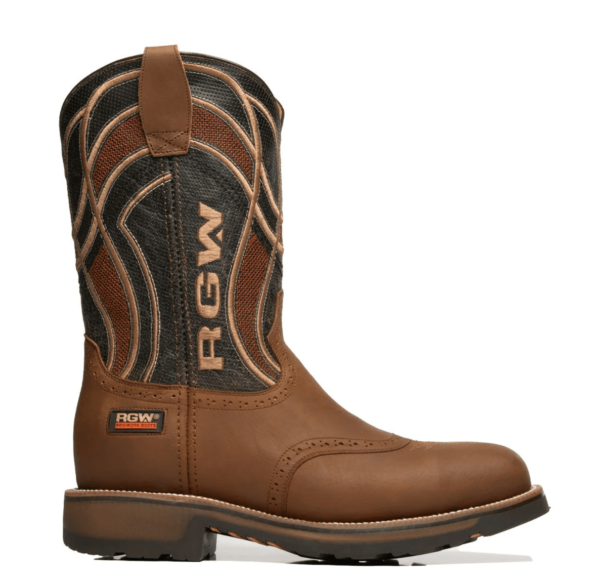 Elegance Classic Leather Cowboy Boots