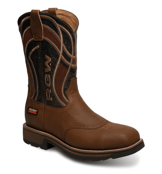 Elegance Classic Leather Cowboy Boots