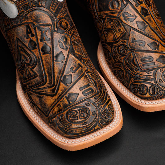 “The Gambler” Boots – Square Toe
