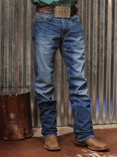 Attrendy Vintage Classic Straight Jeans – Dark Wash